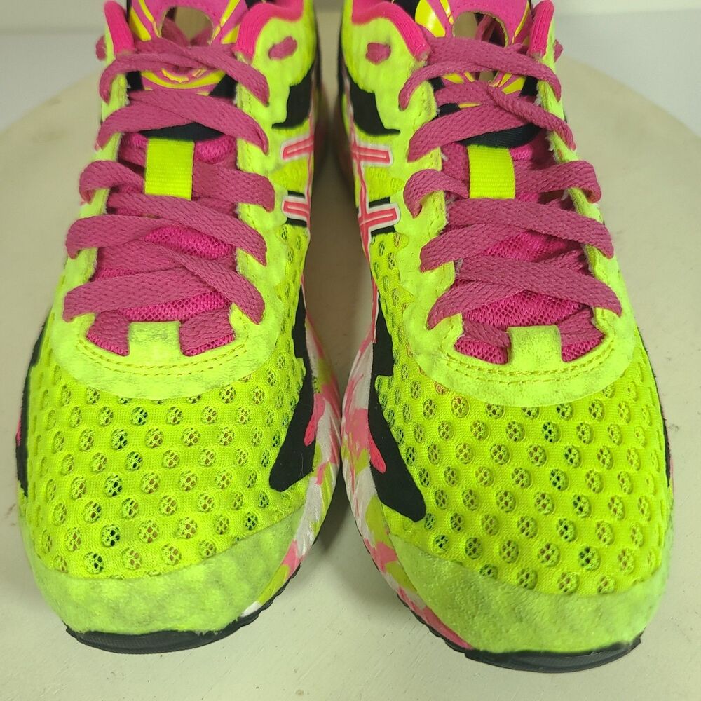 Asics GEL-Noosa Tri 12 Running Shoe Women Sz 7.5 Neon Comfort Sneaker 1012A578 - Picture 8 of 16